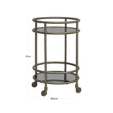 Trolley Macallan messing antikk Richmond Interiors Oppbevaring