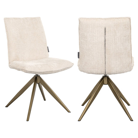 Spisestol Dakota niagara beige svingbar Richmond Interiors Spisestol