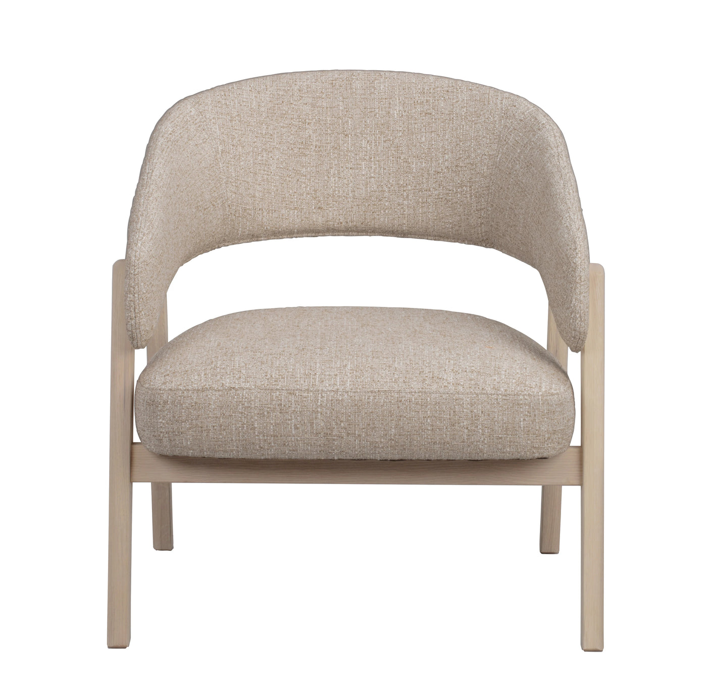 Barnaby lenestol beige/whitewash Rowico Lenestol
