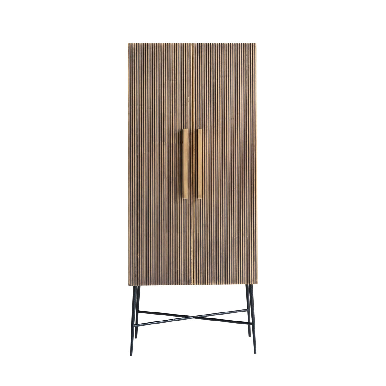 Oppbevaringsskap Ironville gull Richmond Interiors Skap