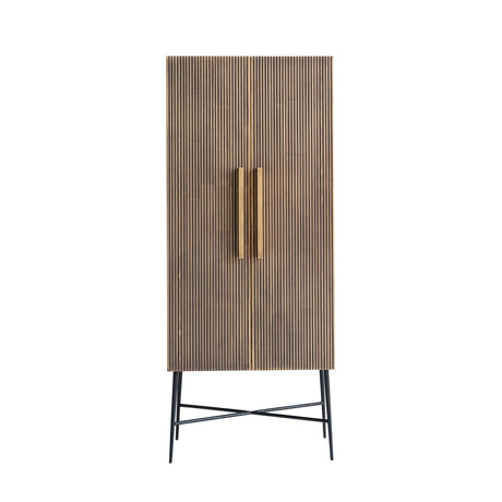 Oppbevaringsskap Ironville gull Richmond Interiors Skap