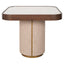 Endebord Willox beige inkludert glass Richmond Interiors Sidebord