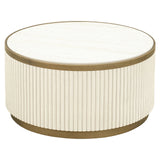 Salongbord Tivoli hvit sett med 2 Richmond Interiors Sofabord