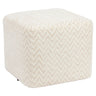 Pouffe & Fotstøtte Ciela beige chevron Richmond Interiors Pall