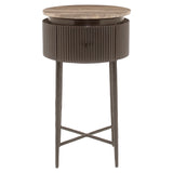 Endebord Russo askebrun Richmond Interiors Sidebord