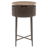 Endebord Russo askebrun Richmond Interiors Sidebord