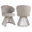 Ute spise stol Nuba greige alpine Richmond Interiors Spisestol