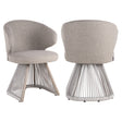 Ute spise stol Nuba greige alpine Richmond Interiors Spisestol