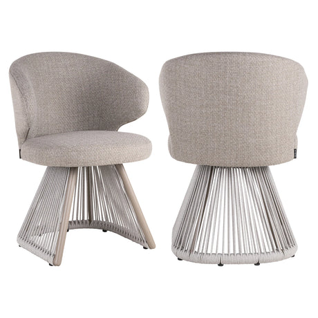 Ute spise stol Nuba greige alpine Richmond Interiors Spisestol