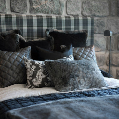 LEIA STRIPE GREY Artwood Pute