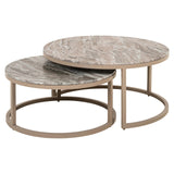 Salongbord Fairfax clay Sett med 2 Richmond Interiors Sofabord