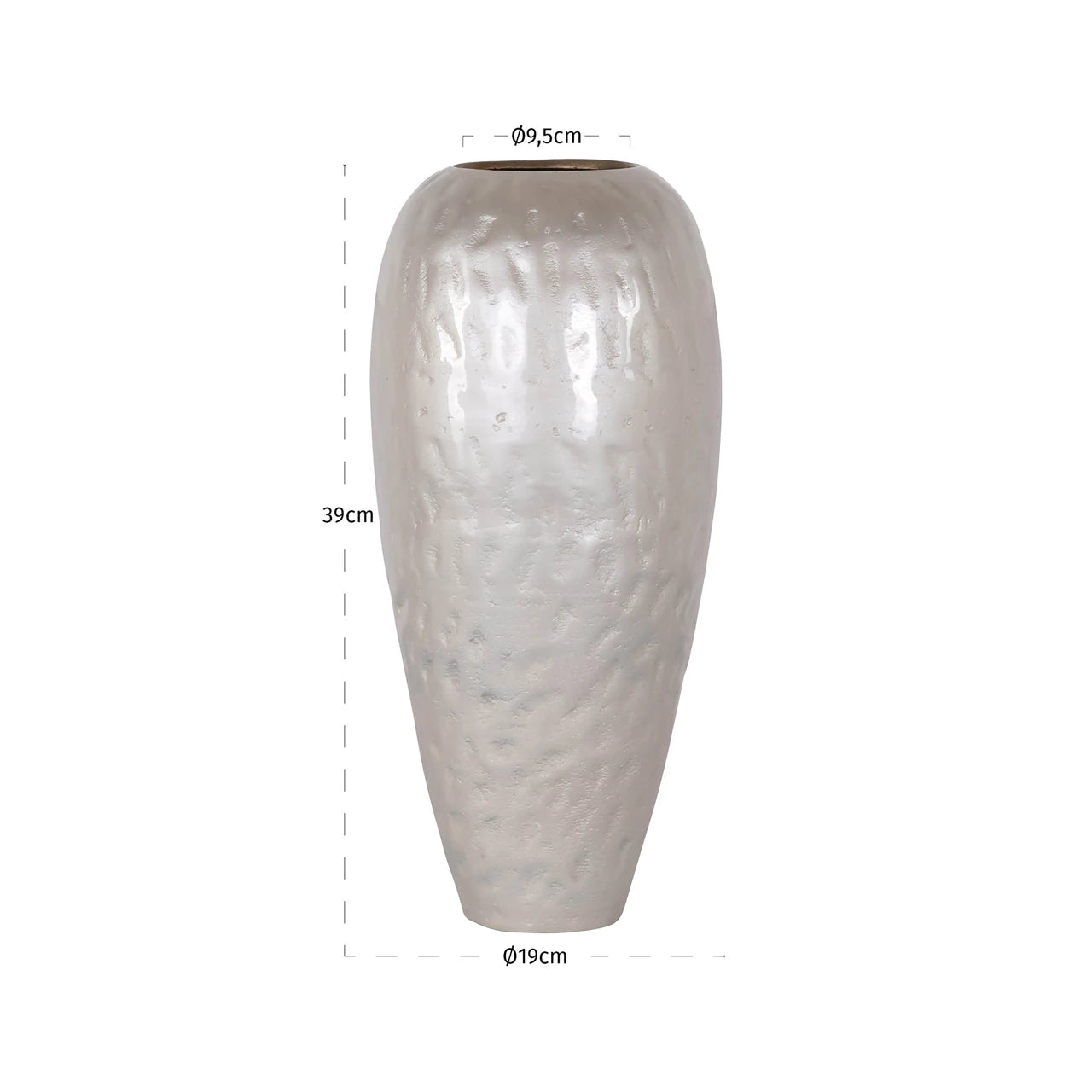 Vase Jildou hvit Richmond Interiors Vase
