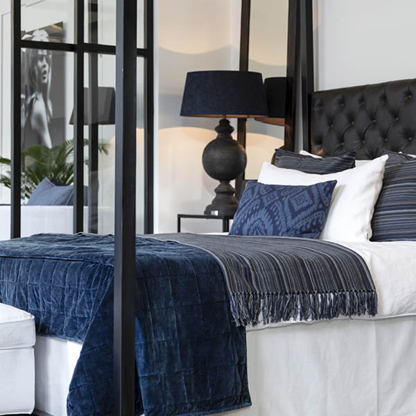 DIVINE INDIGO Putetrekk Artwood Pute