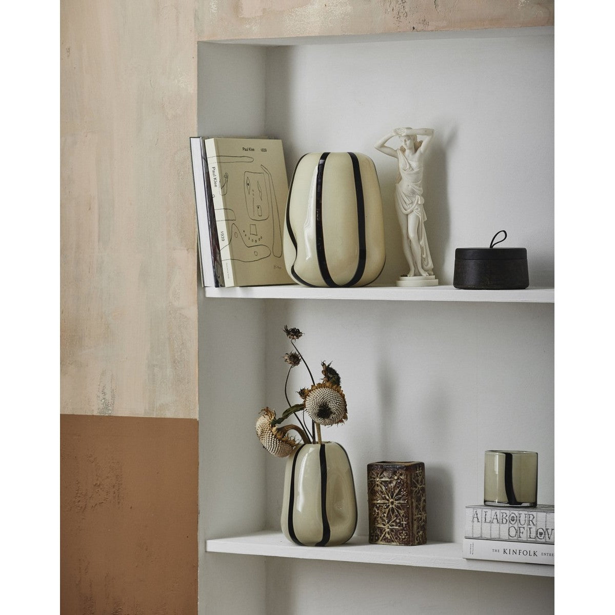 BOHOL vase, L - råhvit Nordal VASEBOWL