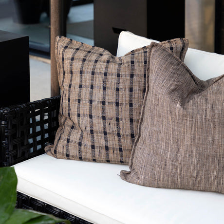 TRAILSIDE BLACK/LINEN Putetrekk Artwood Pute