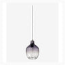 BUBBLE pendel i glass - h26 cm - røykfarget Nordal HANG LAMPS
