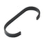 C-krok, flatt - sort Nordal SINGLEHOOK