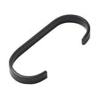 C-krok, flatt - sort Nordal SINGLEHOOK