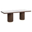Spisebord Willox beige 235 inkludert glass Richmond Interiors Spisebord