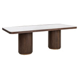 Spisebord Willox beige 235 inkludert glass Richmond Interiors Spisebord