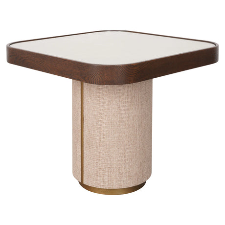 Endebord Willox beige inkludert glass Richmond Interiors Sidebord