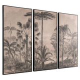 Veggkunst Rhapsody brun sett med 3 Richmond Interiors Bilde