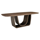 Spisebord Windsor valnøtt 230 messingfot Richmond Interiors Spisebord