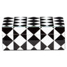Oppbevaringsboks Silas svart/hvit liten Richmond Interiors Oppbevaring