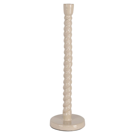 Candle holder Nena tapioca stor Richmond Interiors Lysestake