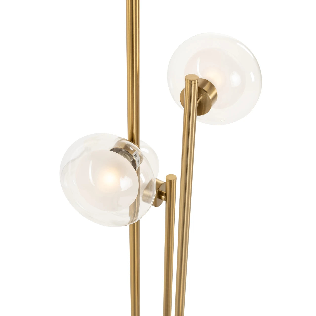 Gulvlampe Luva børstet gull Richmond Interiors Gulvlampe