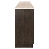 Sideboard Claremont brun 4-dører 2-hyller Richmond Interiors Skjenk