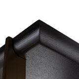 Utstillingsskap Alexander Jones kullfarget Rigley Richmond Interiors Vitrineskap