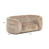 Kjæledyrseng Bingo taupe chenille Richmond Interiors Pledd