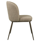 Spisestol Elvi mocca chunky brannhemmende Sett med 2 Richmond Interiors Spisestol