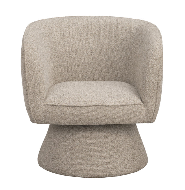 Sofa stol Shoreham i beige stoff, roterbar Rowico Sofa chairs