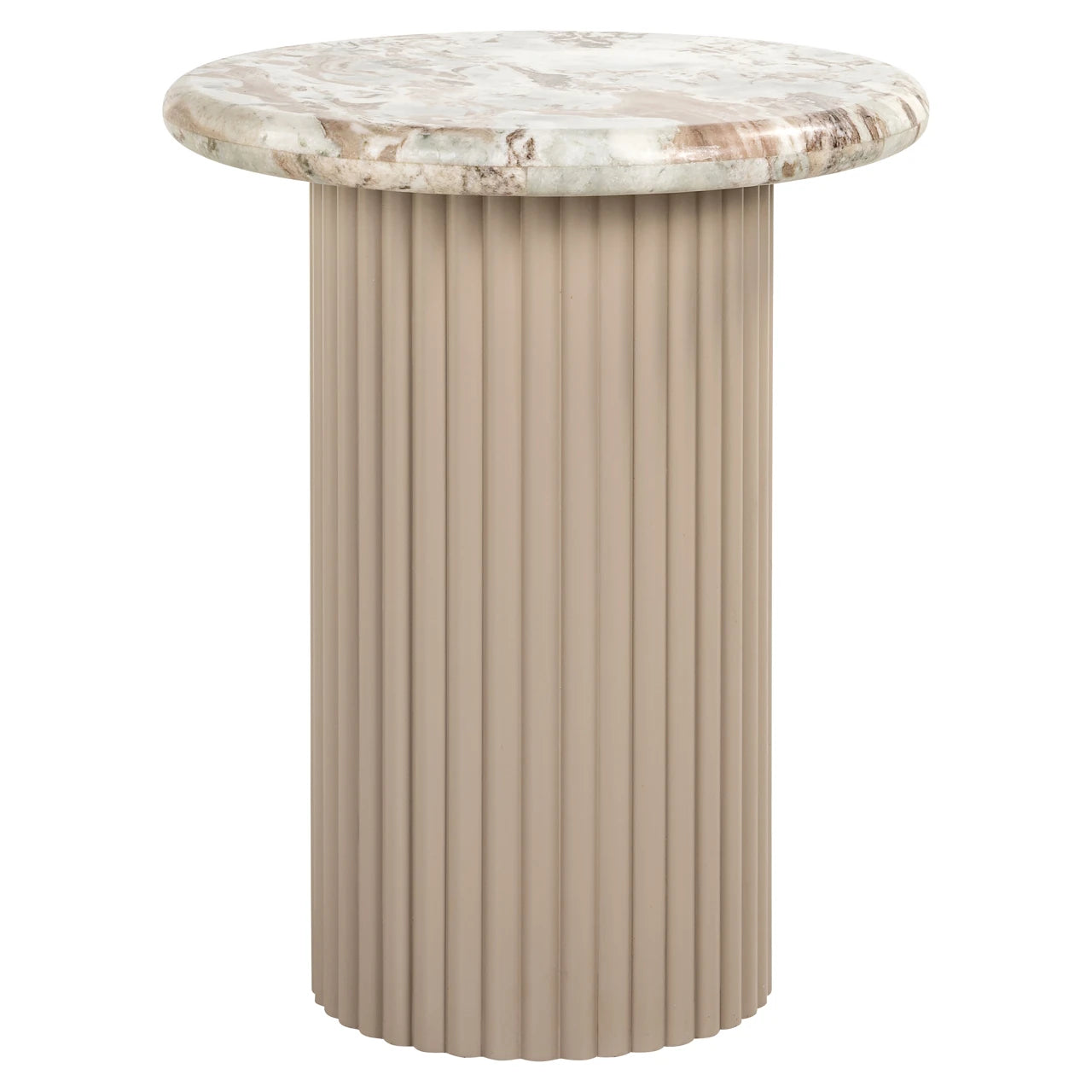 Endebord Coronel Blush beige Richmond Interiors Sidebord