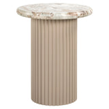 Endebord Coronel Blush beige Richmond Interiors Sidebord