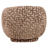 Lounge chair Negreslo brun labyrint Richmond Interiors Lenestol