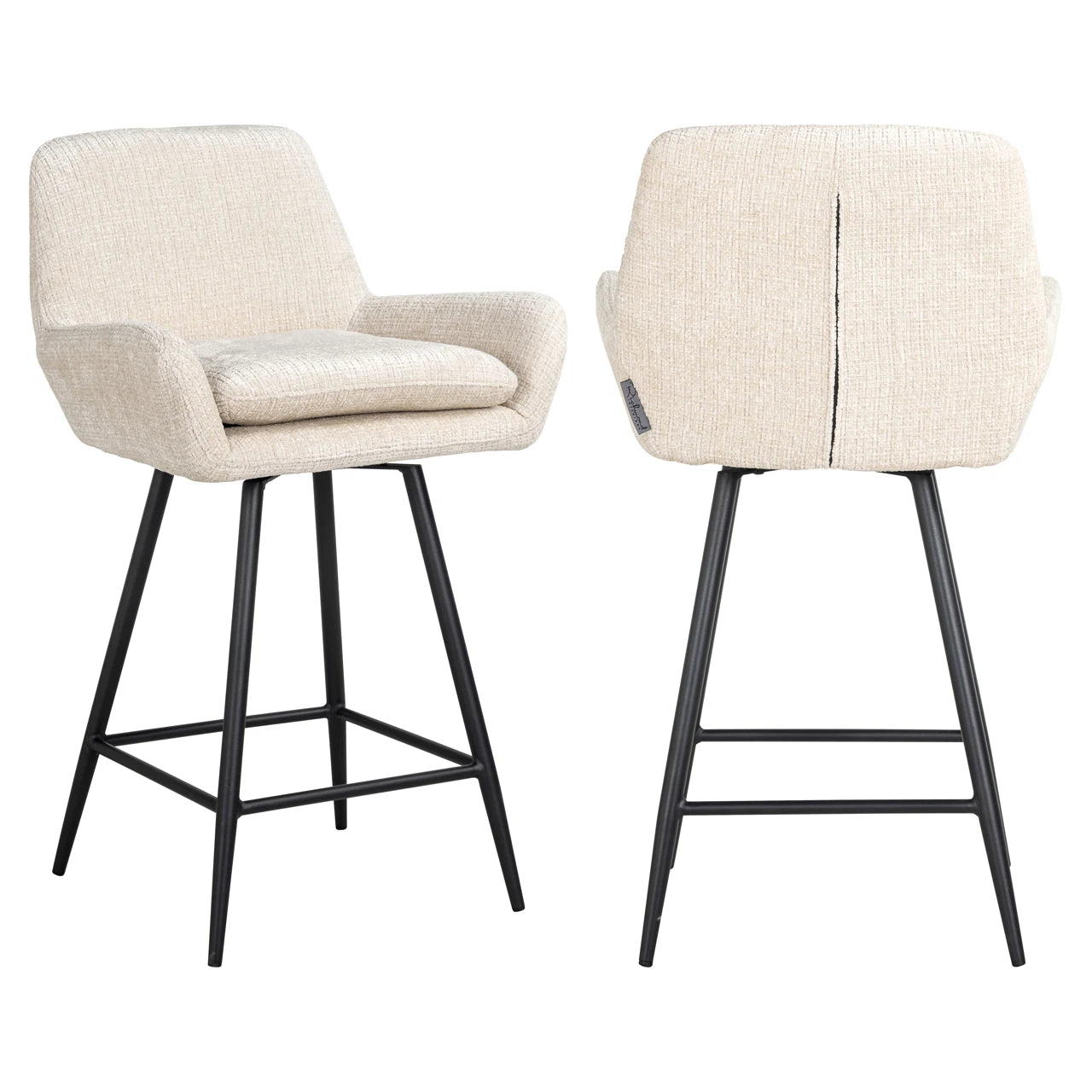 Counter stool Linsey niagara beige sett med 2 Richmond Interiors Barstol