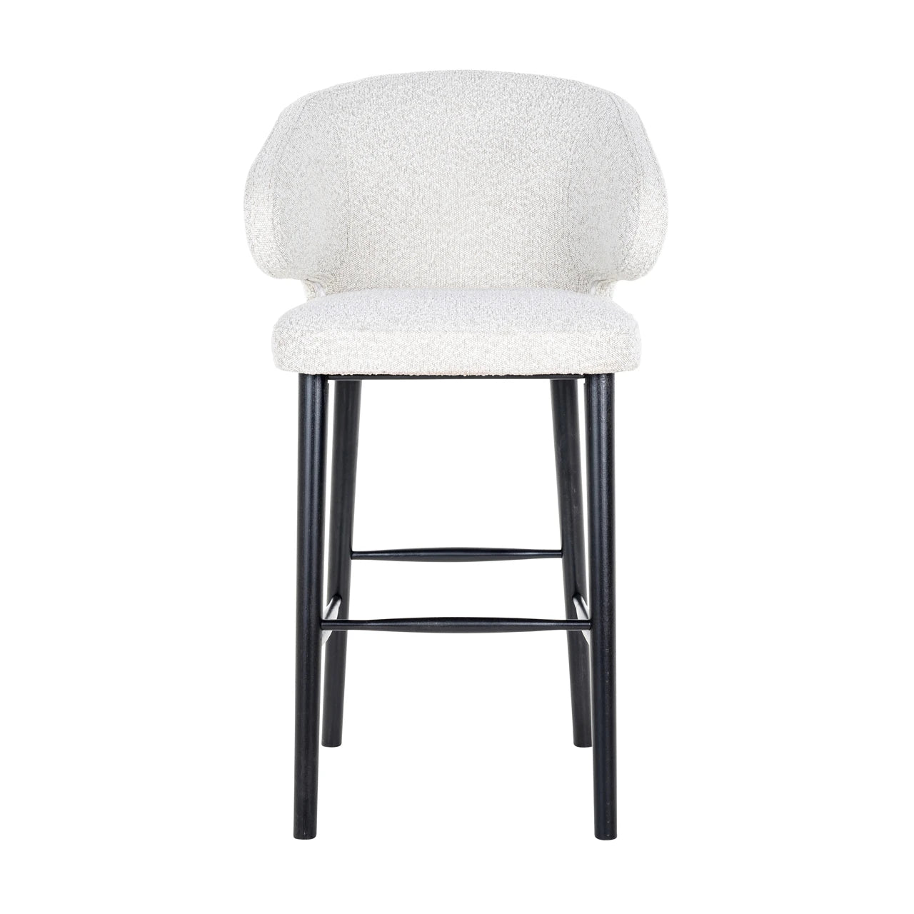 Barstol Indigo hvit bouclé Richmond Interiors Barstol