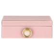 Oppbevaringsboks Jamila rosa stor Richmond Interiors Oppbevaring