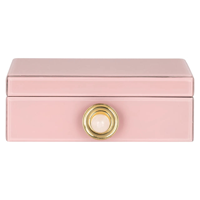 Oppbevaringsboks Jamila rosa stor Richmond Interiors Oppbevaring