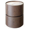 Nattbord Ellery brun med 2 skuffer Richmond Interiors Nattbord