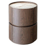 Nattbord Ellery brun med 2 skuffer Richmond Interiors Nattbord