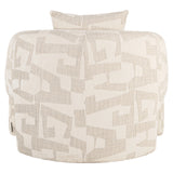 Lounge stol Tuscany beige graffic Richmond Interiors Lenestol