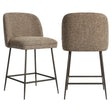 Counter stool Pullitzer brun tweed Richmond Interiors Barstol