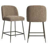 Counter stool Pullitzer brun tweed Richmond Interiors Barstol