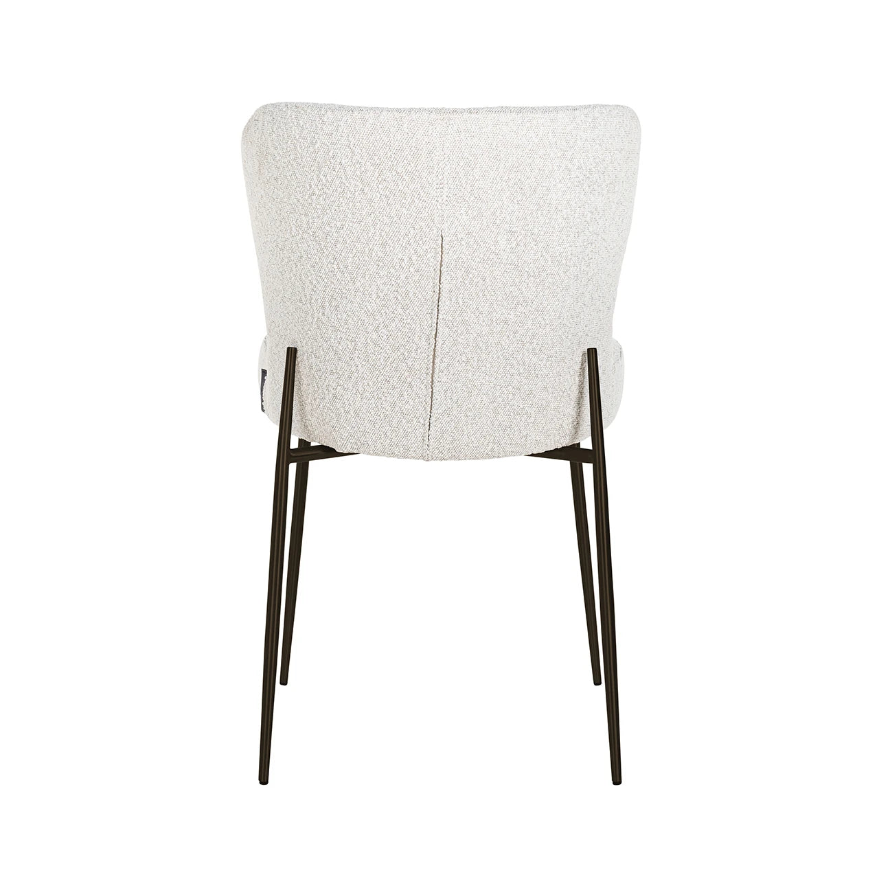 Spisestol Darby hvit bouclé sett med 2 Richmond Interiors Spisestol