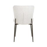 Spisestol Darby hvit bouclé sett med 2 Richmond Interiors Spisestol