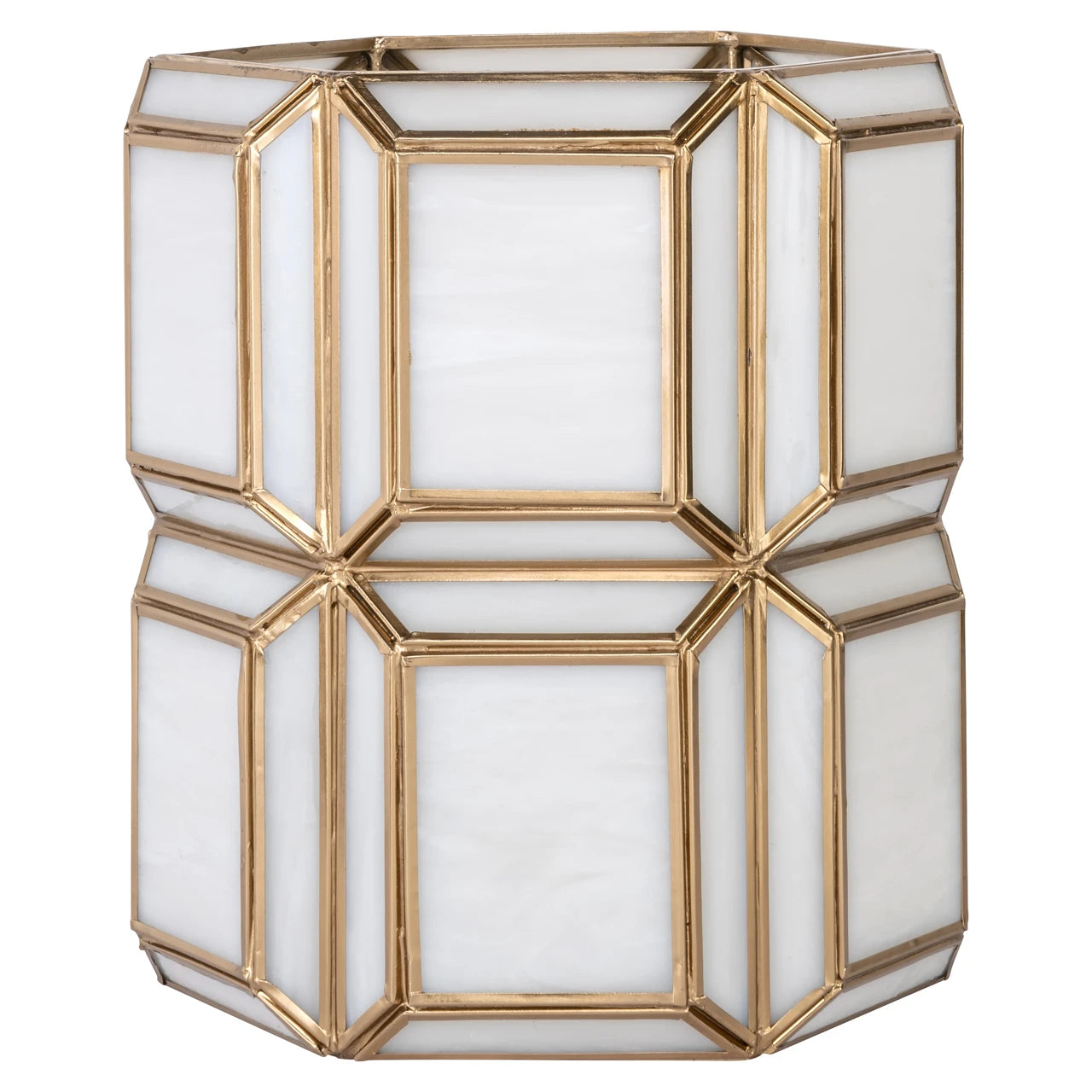 Hurricane light Ariana messing antikk liten Richmond Interiors Lanterne og lysglass